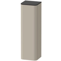 Immagine di Duravit HAPPY D.2 PLUS colonna bassa H.133.6 cm, cerniera a destra, colore taupe finitura opaco HP1261R6060