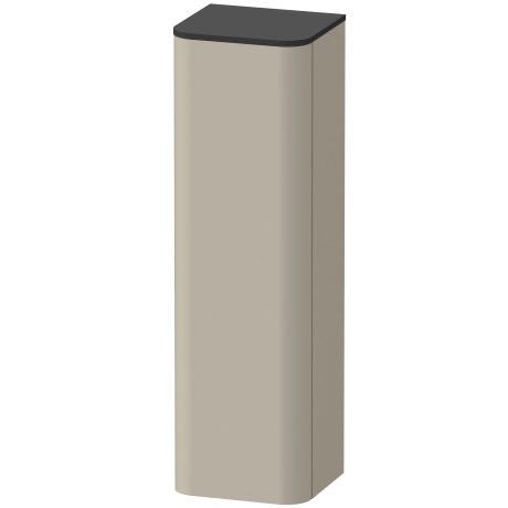 Immagine di Duravit HAPPY D.2 PLUS colonna bassa H.133.6 cm, cerniera a destra, colore taupe finitura opaco HP1261R6060