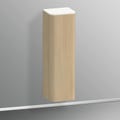 Immagine di Duravit HAPPY D.2 PLUS colonna bassa H.133.6 cm, cerniera a destra, finitura rovere mediterraneo HP1261R7171