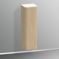Immagine di Duravit HAPPY D.2 PLUS colonna bassa H.133.6 cm, cerniera a destra, finitura rovere mediterraneo HP1261R7171