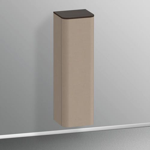 Immagine di Duravit HAPPY D.2 PLUS colonna bassa H.133.6 cm, cerniera a destra, finitura lino HP1261R7575