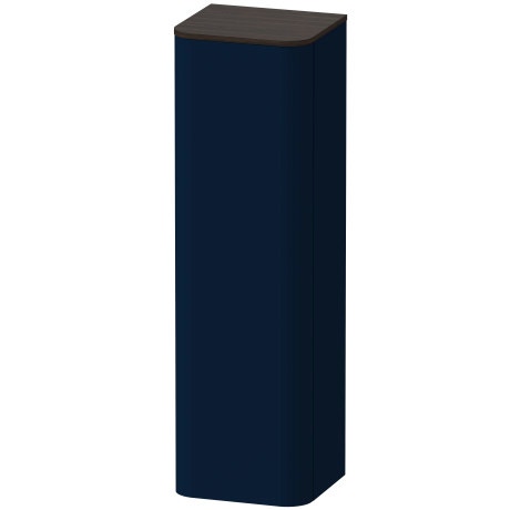Immagine di Duravit HAPPY D.2 PLUS colonna bassa H.133.6 cm, cerniera a destra, colore blu notte finitura opaco HP1261R9898