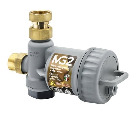 Immagine di RBM MG2 Filtro defangatore magnetico sotto caldaia super compatto G 3/4” 37150510