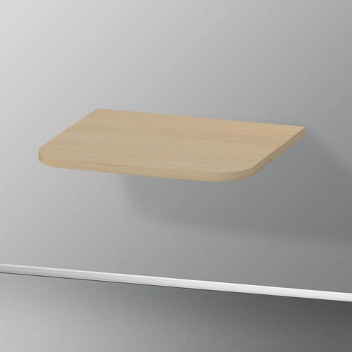 Immagine di Duravit HAPPY D.2 PLUS piano di copertura per colonne basse, 40.3 cm, finitura rovere mediterraneo HP030007171