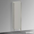 Immagine di Duravit XVIU colonna a pavimento H.177 cm, cerniera a destra, profilo champagne opaco, colore grigio cemento finitura opaco XV1336RB107