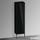 Duravit XVIU colonna a pavimento H.177 cm, cerniera a destra, profilo nero opaco, colore nero finitura lucido XV1336RB240