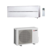 Immagine di Mitsubishi MSZ-LN Kirigamine Style Climatizzatore a parete monosplit Inverter Wi-Fi, bianco | unità esterna 3.5 kW unità interna 12000 BTU MUZ-LN35VG2+MSZ-LN35VG2V