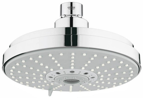 Immagine di Grohe RAINSHOWER COSMOPOLITAN 160 soffione doccia Ø 16 cm, 4 Getti, GROHE EcoJoy®, finitura cromo 27135000