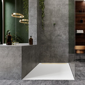 Immagine di Kaldewei NEXSYS piatto doccia 100x80x2,2 cm, in acciaio smaltato, colore bianco 411346300001