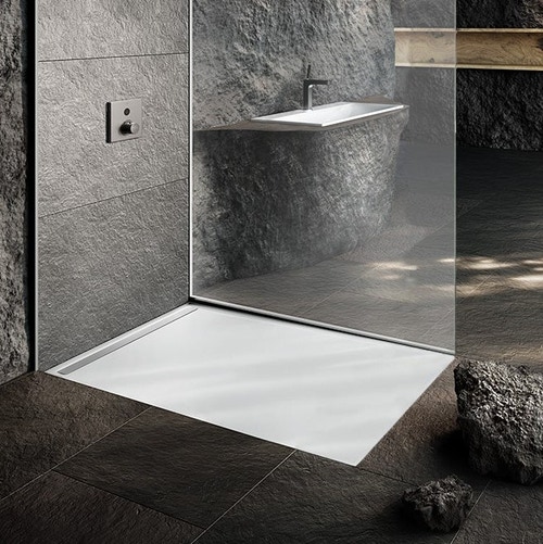 Immagine di Kaldewei NEXSYS piatto doccia rettangolare L.120 P.100 cm, colore bianco alpino 411946300001