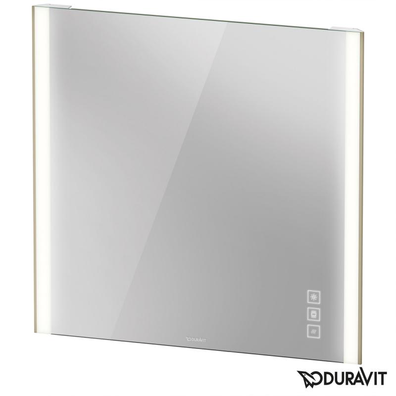 Immagine di Duravit XVIU specchio con illuminazione 82 cm, versione Icon, colore champagne finitura opaco XV70420B1B1