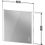 Immagine di Duravit XVIU specchio con illuminazione 82 cm, versione Icon, colore champagne finitura opaco XV70420B1B1