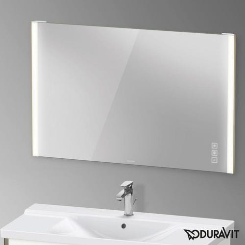 Immagine di Duravit XVIU specchio con illuminazione 122 cm, versione Icon, colore champagne finitura opaco XV70440B1B1