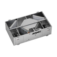 Immagine di Aermec RPLI Unità di recupero calore a flussi in controcorrente ad alta pressione statica utile con batteria ad acqua e motore Inverter  RPLI070PW