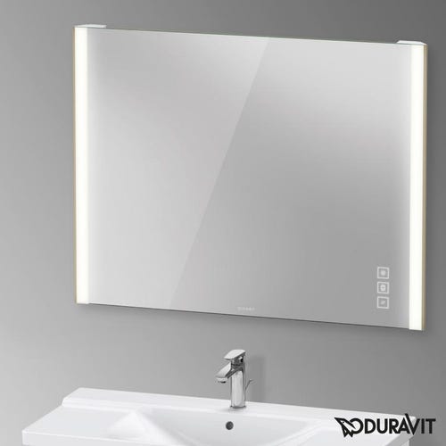 Immagine di Duravit XVIU specchio con illuminazione 102 cm, versione Icon, colore champagne finitura opaco XV70430B1B1