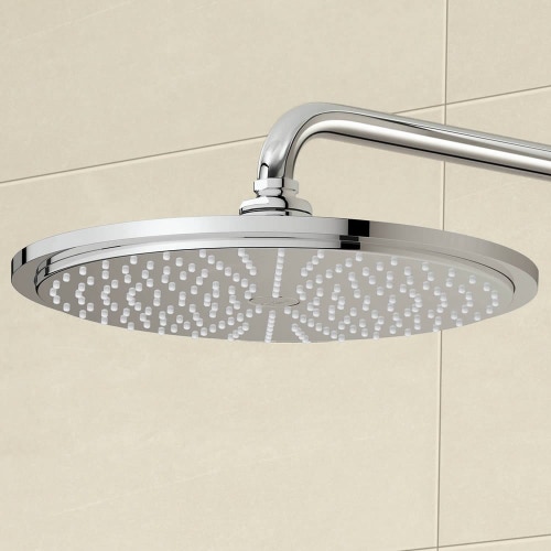 Immagine di Grohe RAINSHOWER soffione doccia moderno, GROHE EcoJoy, finitura cromo 27478000