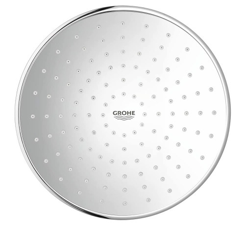 Immagine di Grohe RAINSHOWER COSMOPOLITAN 210 soffione doccia a 1 getto, senza limitatore di portata, finitura cromo 28368000