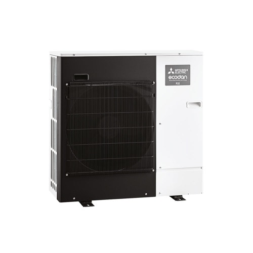 Immagine di Mitsubishi ECODAN PACKAGED R32 Sistema idronico composto da pompa di calore Inverter ECODAN 5 kW con HYDROTANK reversibile 170 litri PUZ-WM50VHA+ERPT17X-VM2D