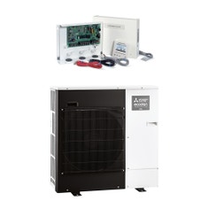 Immagine di Mitsubishi ECODAN PACKAGED R32 Sistema composto da pompa di calore Inverter ECODAN 5 kW con centralina FTC6 PUZ-WM50VHA+PAC-IF071B-E