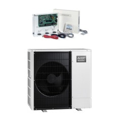 Immagine di Mitsubishi ECODAN PACKAGED R32 Sistema composto da pompa di calore Inverter ECODAN 11.2 kW con centralina FTC6 PUZ-WM112VAA+PAC-IF071B-E