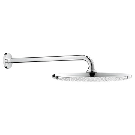 Immagine di Grohe RAINSHOWER COSMOPOLITAN 310 soffione doccia e braccio a parete, sporgenza 38 cm, finitura cromo 26066000