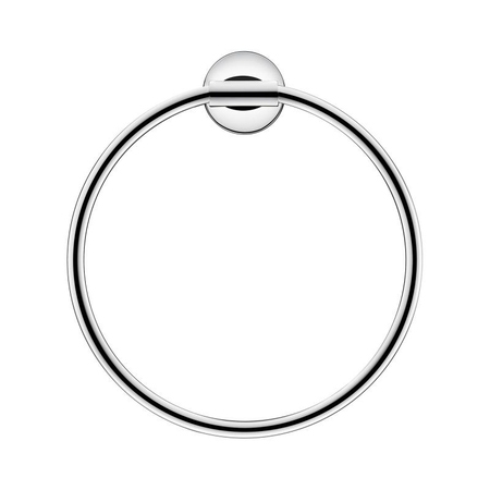 Immagine di Duravit STARCK T anello portasciugamani, finitura cromo 0099471000