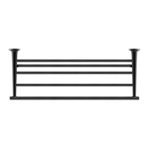 Immagine di Duravit STARCK T mensola portasciugamani, colore nero finitura opaco 0099444600