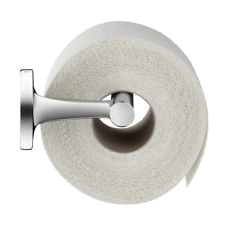 Immagine di Duravit STARCK T portarotolo laterale, finitura cromo 0099371000