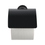 Immagine di Duravit STARCK T portarotolo con coperchio, colore nero finitura opaco 0099404600