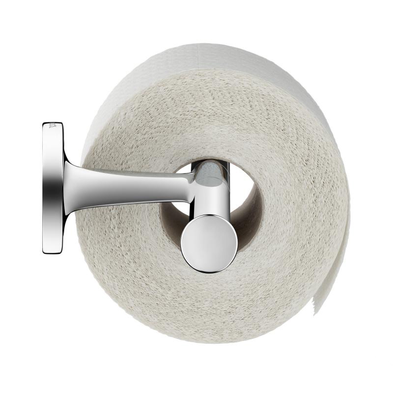 Immagine di Duravit STARCK T portarotolo doppio, finitura cromo 0099381000