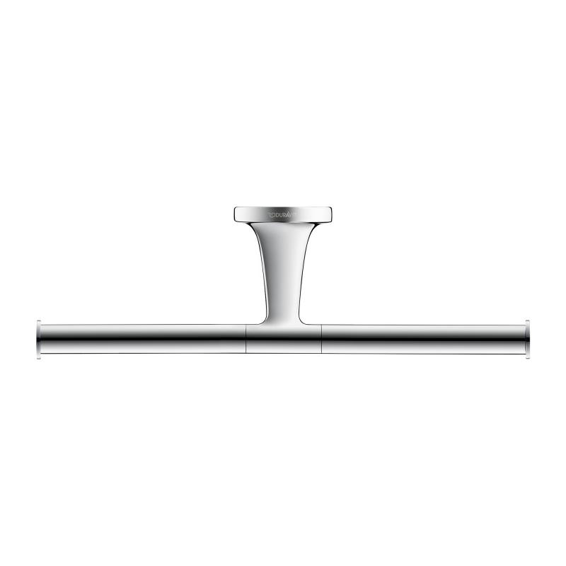 Immagine di Duravit STARCK T portarotolo doppio, finitura cromo 0099381000