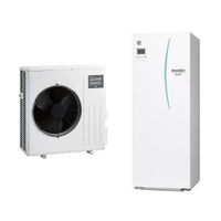 Immagine di Mitsubishi SPLIT R32 Sistema idronico composto da pompa di calore Inverter ECODAN 4 kW con HYDROTANK SMALL reversibile 200 litri SUZ-SWM40VA+ERST20D-VM2D