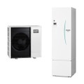 Immagine di Mitsubishi SPLIT Sistema idronico composto da pompa di calore Inverter ECODAN 11.2 kW trifase con HYDROTANK MEDIUM reversibile 300 litri PUHZ-SW100YAA+ERST30C-VM2ED