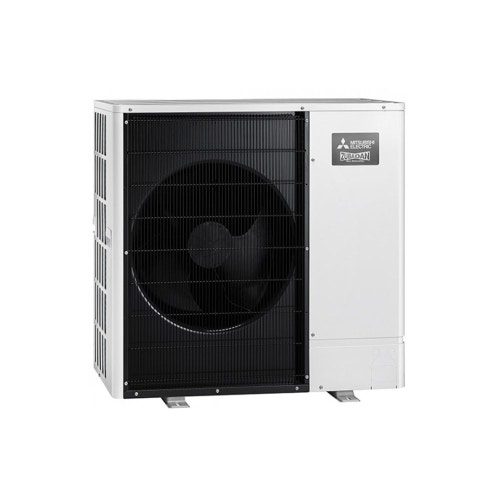 Immagine di Mitsubishi SPLIT Sistema idronico composto da pompa di calore Inverter ZUBADAN 11.2 kW trifase con HYDROTANK MEDIUM reversibile 200 litri PUHZ-SHW112YAA+ERST20C-VM2D