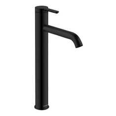 Immagine di Duravit C.1 miscelatore monocomando, a leva, taglia XL, senza scarico e saltarello, colore nero finitura opaco C11040002046