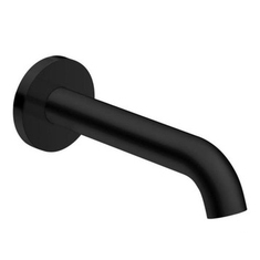 Immagine di Duravit C.1 bocca di erogazione rotonda, per vasca, colore nero finitura opaco C15240010046