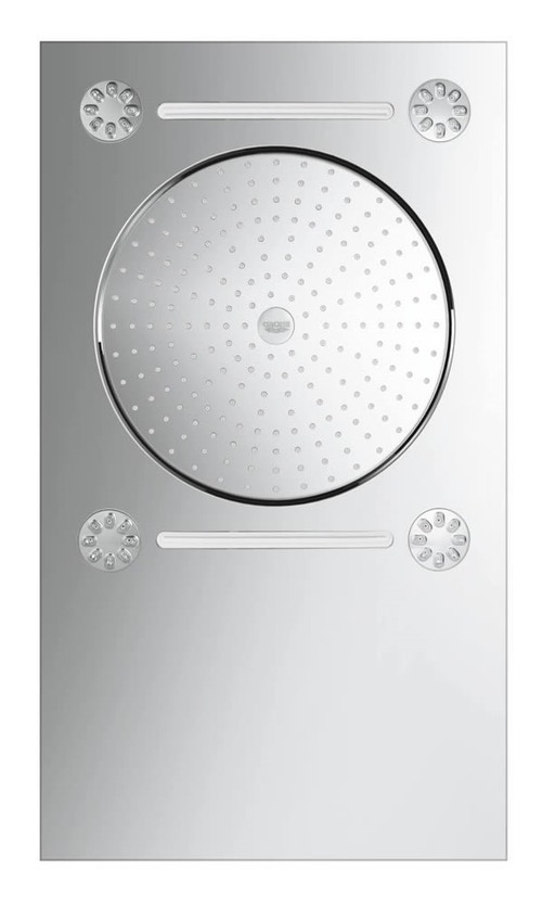 Immagine di Grohe Rainshower® F-Series 15" Soffione doccia a 3 getti finitura cromo 27938001