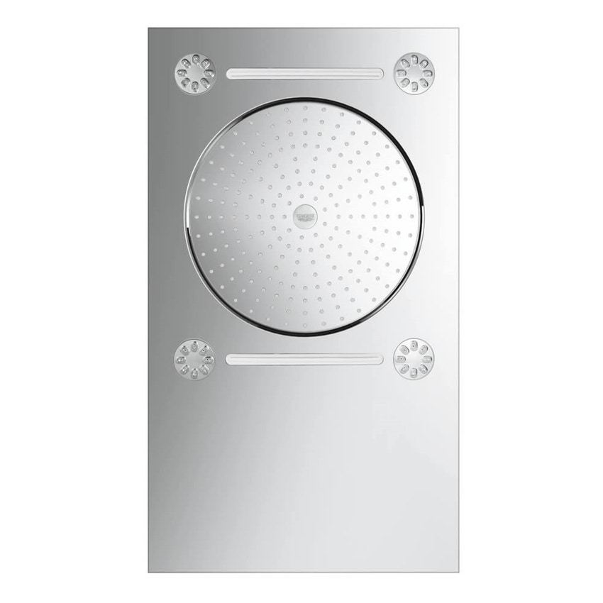 Immagine di Grohe Rainshower® F-Series 15" Soffione doccia a 3 getti finitura cromo 27938001