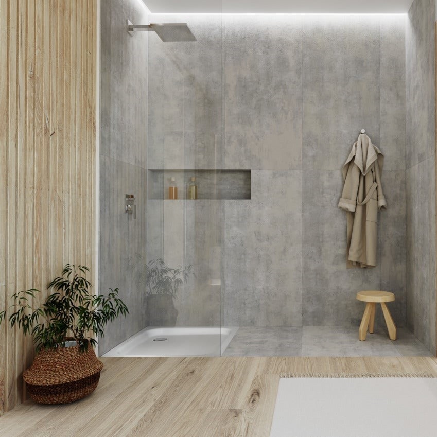 Immagine di Kaldewei DUSCHPLAN piatto doccia rettangolare L.120 P.90 cm, in acciaio smaltato, colore bianco alpino 432000010001