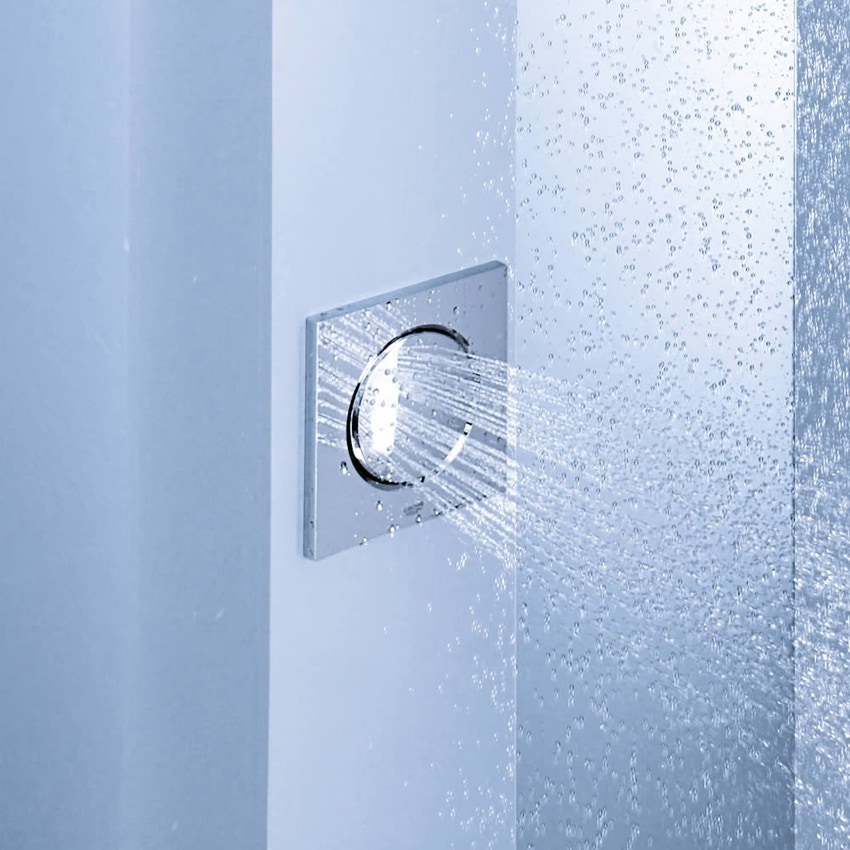 Immagine di Grohe Rainshower® F-series 5" Soffione Doccia ad Incasso, Monogetto, Cromo 27251000