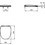 Immagine di Ideal Standard DEA sedile slim con chiusura rallentata per vaso, colore bianco finitura matt T676783