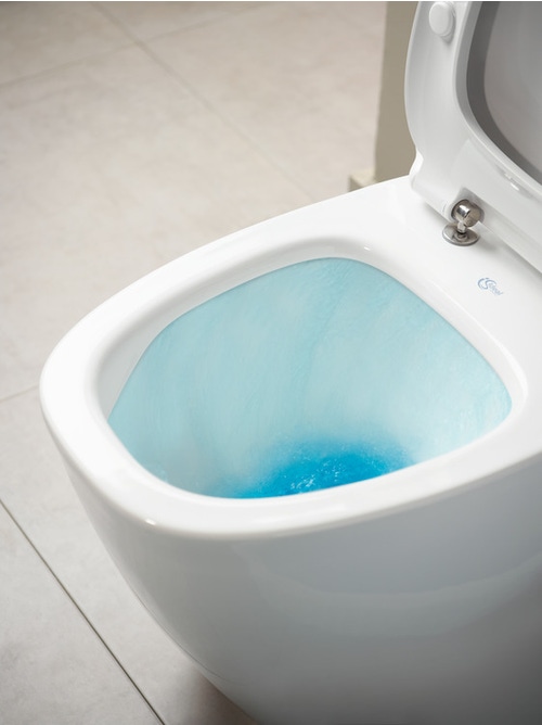 Immagine di Ideal Standard DEA sedile slim con chiusura rallentata per vaso, colore bianco finitura matt T676783