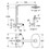 Immagine di Grohe RAINSHOWER SYSTEM SMARTCONTROL DUO 360 sistema doccia con miscelatore termostatico GROHE, finitura cromo 26250000