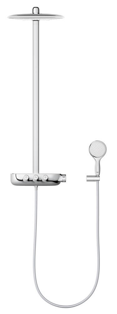 Immagine di Grohe RAINSHOWER SYSTEM SMARTCONTROL DUO 360 sistema doccia con miscelatore termostatico GROHE, finitura cromo 26250000