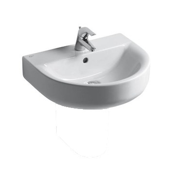 Immagine di Ideal Standard CONNECT lavabo Arc 60 cm, monoforo, con troppopieno, colore bianco E713501