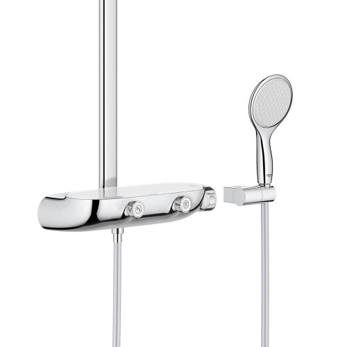 Immagine di Grohe RAINSHOWER SYSTEM SMARTCONTROL MONO 360 sistema doccia con miscelatore termostatico GROHE, finitura cromo 26361000