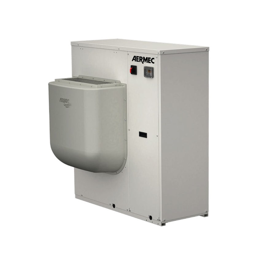 Immagine di Aermec Refrigeratore reversibile Aria/Acqua con accumolo e pompa, installazione interna CL030°°A°°°°°