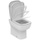Ideal Standard ESEDRA vaso a pavimento filo parete, con sedile slim a chiusura rallentata, colore bianco T300901