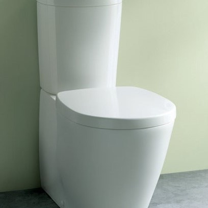 Immagine di Ideal Standard CONNECT FREEDOM sedile con cerniere in acciaio inox, colore bianco E712801