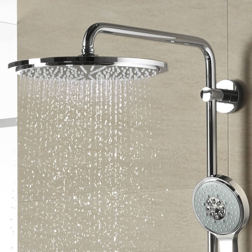 Immagine di Grohe Rainshower® 310 Sistema doccia con termostatico finitura cromo 27968000